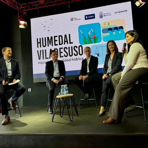 El Humedal Viladesuso mejorará la calidad del agua del embalse de Cecebre