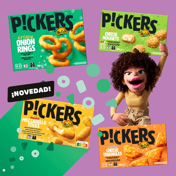 P!CKERS continua ampliando su exitosa gama con un nuevo aperitivo