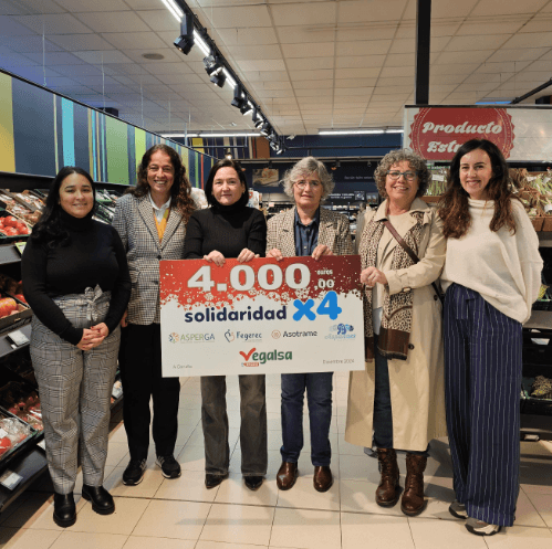 Una navidad más solidaria de mano de Vegalsa-Eroski