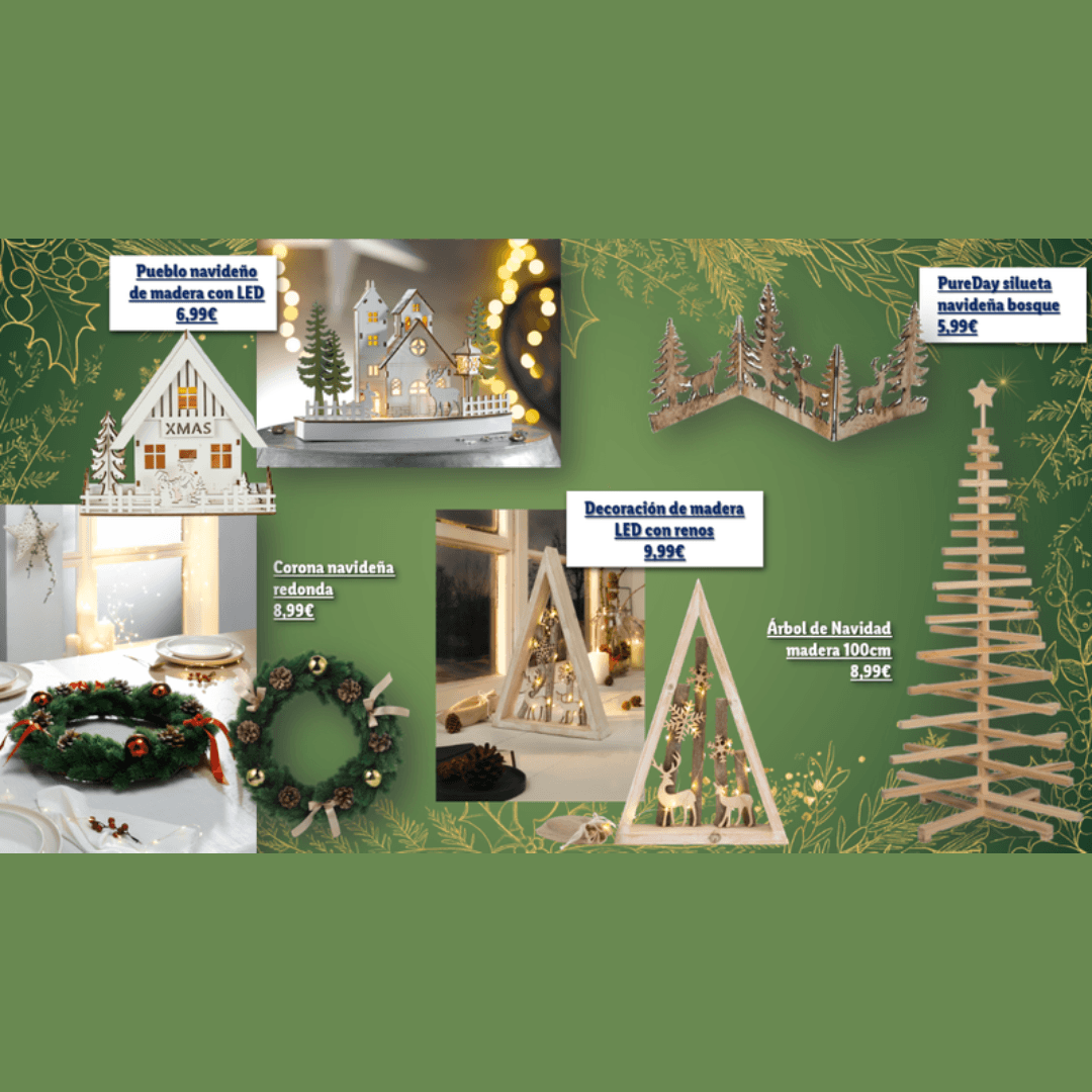 ¡Disfruta de la magia de la Navidad con Lidl!