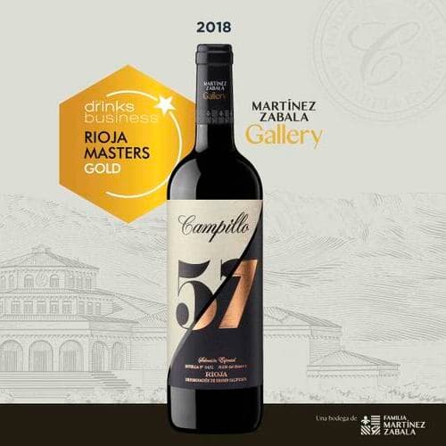 Campillo 57 consigue una medalla de Oro en los premios Rioja Masters 2024 otorgados por The Drinks Business