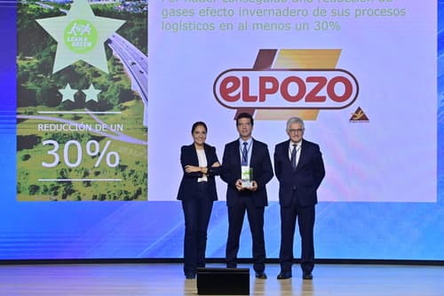 eLPOZO Alimentación consigue su segunda estrella Lean & Green por reducir sus emisiones de CO₂ en más de un 30%