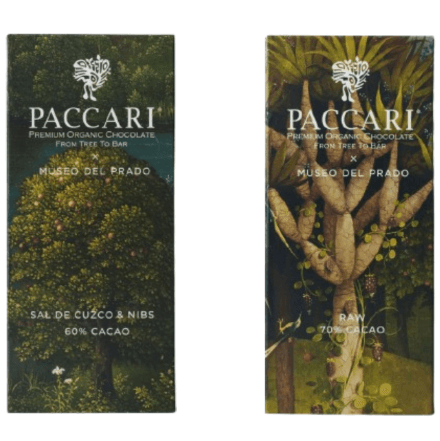 Dos cuadros emblemáticos del Museo del Prado cobran vida en las tabletas de chocolate de Paccari