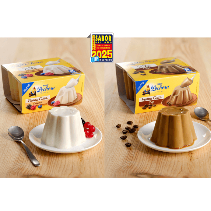 Las nuevas Panna Cottas La Lechera, premio Sabor del Año Top Innovación