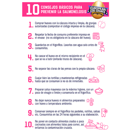 El huevo, seguro y nutritivo también en verano