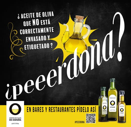 Campaña contra los “aceites anónimos” en la restauración para acabar con esta anomalía en el mercado nacional