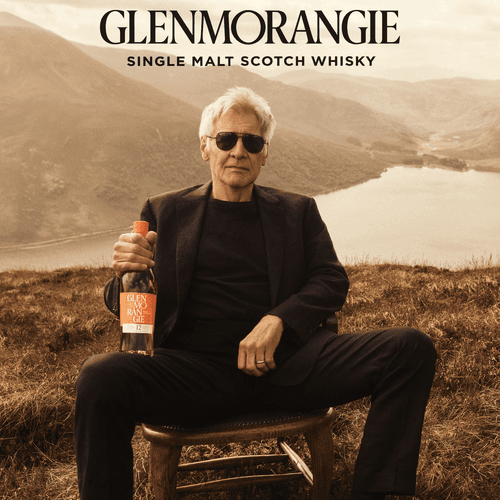 “Érase una vez en Escocia”: Harrison Ford se convierte en el rostro del whisky de malta escocés Glenmorangie