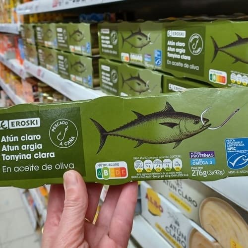 EROSKI incorpora la primera referencia de atún claro en conserva en aceite de oliva con certificado Marine Stewardship Council de marca propia