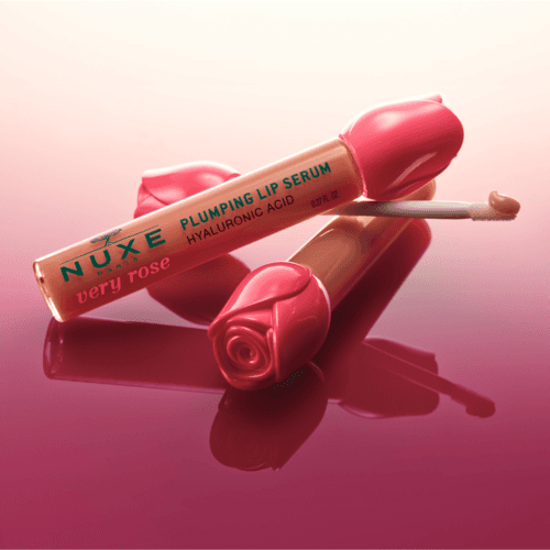 Sérum de labios voluminizador de Nuxe: Hidratación y volumen al instante con la gama Very Rose