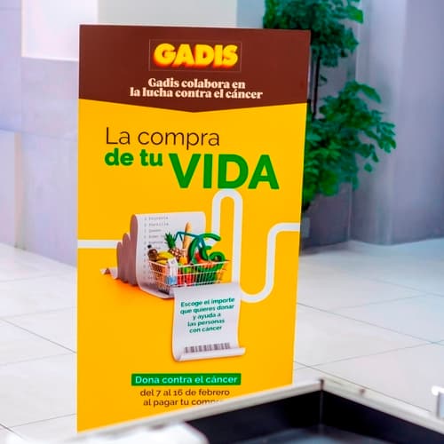GADIS se vuelca con la Asociación Española Contra el Cáncer