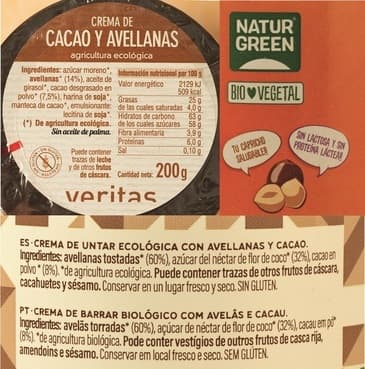 Cremas de cacao veganas: sin leche pero con la misma cantidad de azúcar y grasas