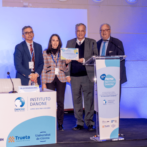 El Dr. José Manuel Fernández-Real es el ganador este año del Premio Instituto Danone "Dr. Carles Martí Henneberg"