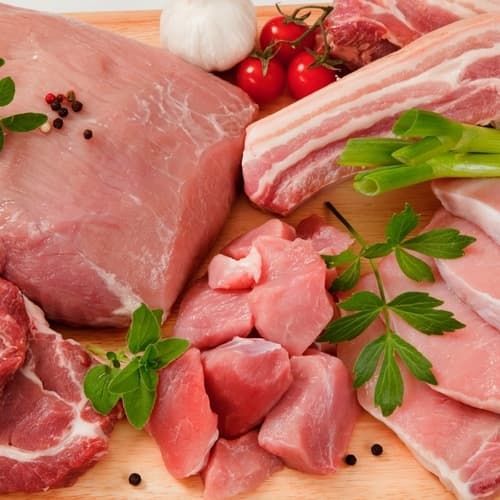 El 42% de la carne consumida en los hogares españoles es de porcino