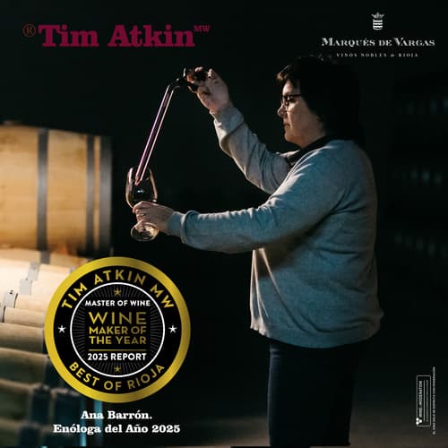 Marqués de Vargas, en la élite de Rioja: ‘First Growth’ y reconocimiento a Ana Barrón como ‘Enóloga del Año’ en el Informe de Tim Atkin 2025
