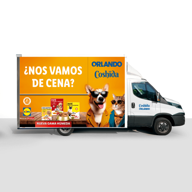 El Pet Truck de Lidl aterriza en España para revolucionar la alimentación de las mascotas con sus nuevas recetas