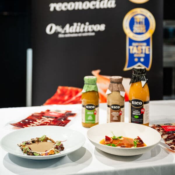 La gama 0% aditivos de jamón serrano e ibérico de Nico Jamones, premiada en Meat Attraction