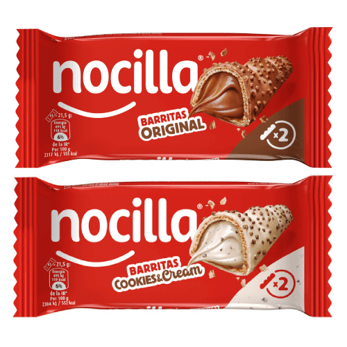 Nocilla lanza las nuevas Nocilla Barritas, su primer snack cremosamente crujiente