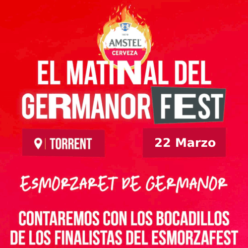 Amstel aplaza el festival para poder celebrar la Germanor todos juntos