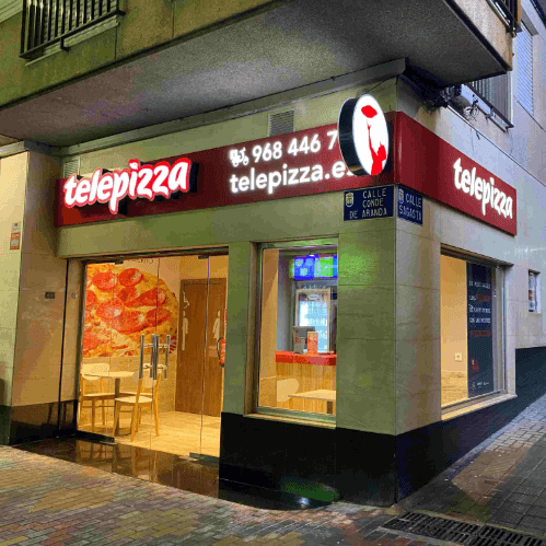 Telepizza estrena nuevo local en el municipio de Águilas