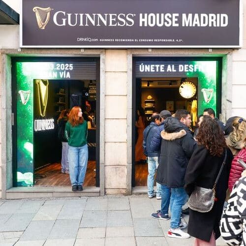 Guinness inaugura Guinness House, su pop-up en Madrid, con un concierto sorpresa tributo a U2