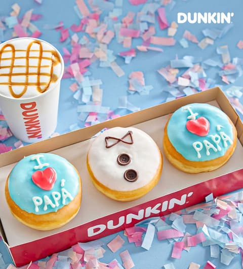 "Que se note que lo quieres", nueva campaña de Dunkin’ para el Día del Padre