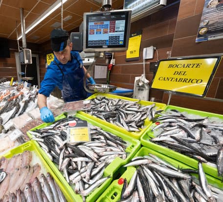La primera anchoa del Cantábrico, protagonista en las pescaderías de BM Supermercados