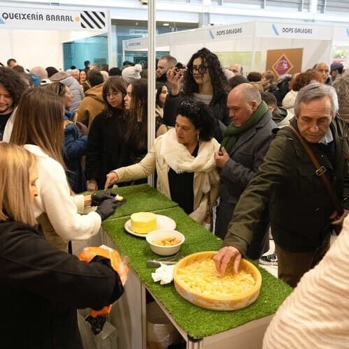 La 50ª Fiesta del Queso de Arzúa supera todas las expectativas con más de 50.000 visitantes