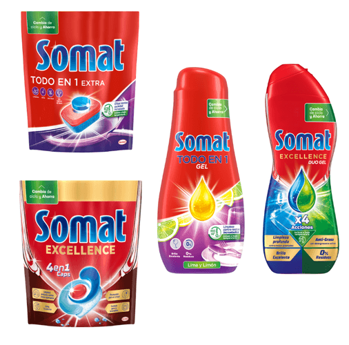 Somat, aprobada por los consumidores como la mejor marca de geles, cápsulas y pastillas para el lavavajillas en los Premios Trofeo del Hogar 2025