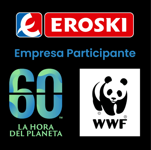 EROSKI se suma un año más a la campaña “La Hora del Planeta” promovida por WWF