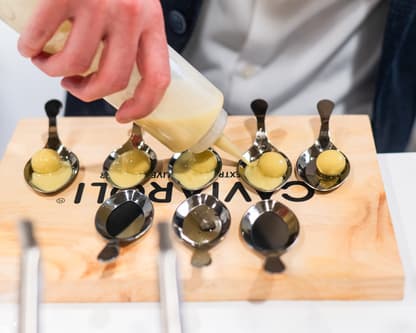 Caviaroli participa en Salón Gourmets 2025 con su novedosa Pasta de Oliva Verde