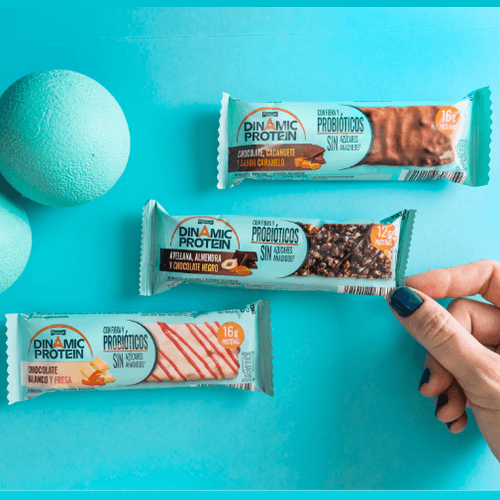 Dinamic Protein impulsa la innovación con las primeras barritas del mercado con probióticos
