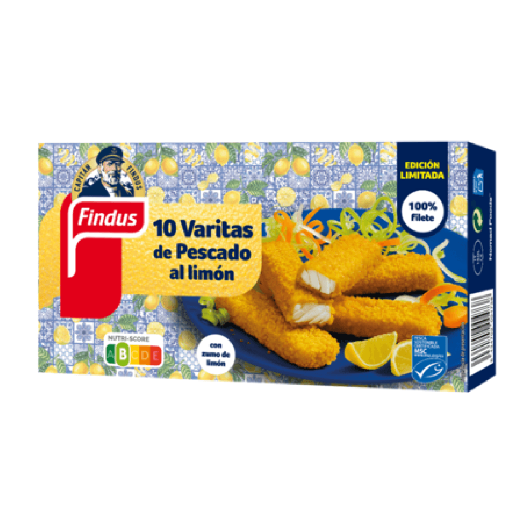 Findus reinventa su clásico y presenta: Varitas de Pescado al Limón