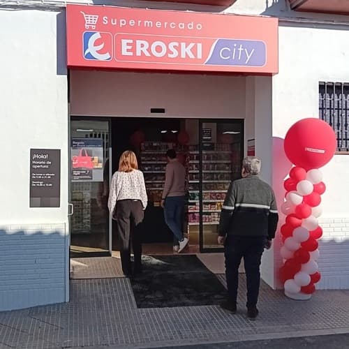 EROSKI inaugura un nuevo supermercado franquiciado en Chucena, en Huelva