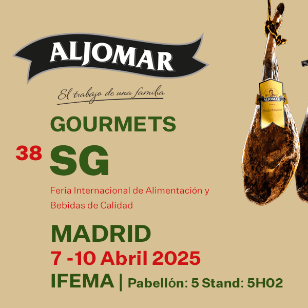 Jamones Aljomar estará en Salón Gourmets 2025: una cita imprescindible