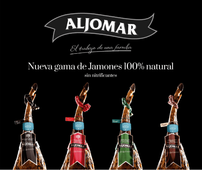 Aljomar presenta en Salón Gourmets 2025 su nueva gama de jamón ibérico 100% natural sin nitrificantes