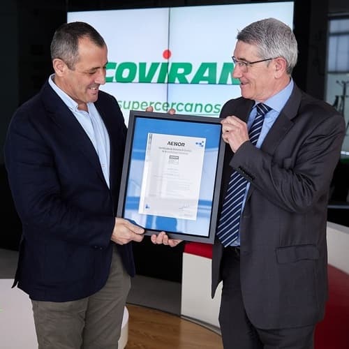 Coviran renueva por décimo año consecutivo su certificación en Accesibilidad Universal en dos de sus enclaves más emblemáticos