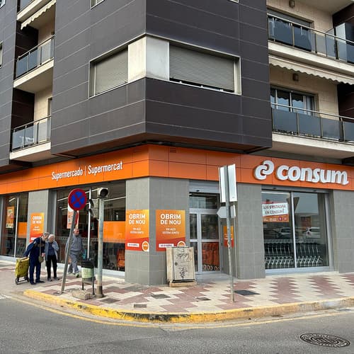 Consum reabre hoy dos de las tiendas afectadas por la dana en Algemesí y Sedaví