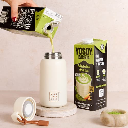 YOSOY y Matcha & CO se unen para el lanzamiento de la nueva bebida “YOSOY Barista Matcha Avena”