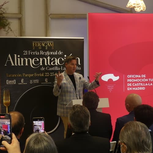 FERACAM muestra todo su potencial en Madrid con respaldo institucional y su embajador Carlos Latre