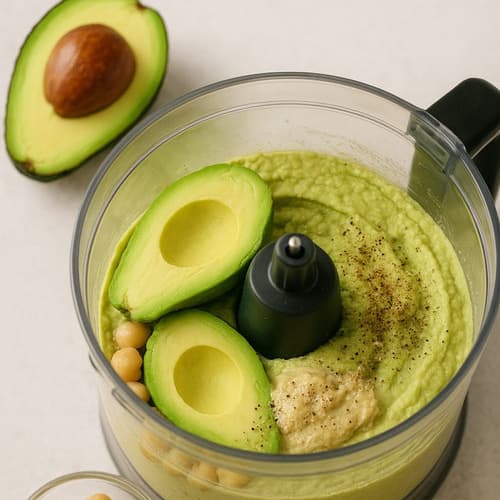 Doble placer en tu dip: Descubre el Hummus de Aguacate