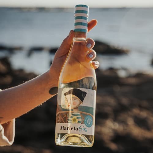 Marieta Sin, medalla de oro y mejor vino blanco sin alcohol en el concurso internacional London Wine Competition