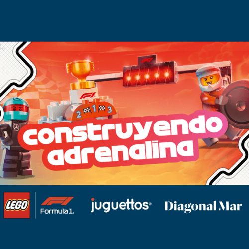 Diagonal Mar acelera la emoción: LEGO® y Fórmula 1® aterrizan en el corazón de Barcelona