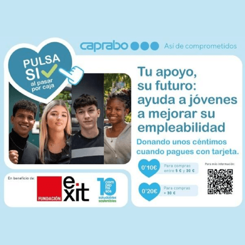 Caprabo colabora con la Fundación Exit para mejorar la inserción laboral de jóvenes en situación de vulnerabilidad