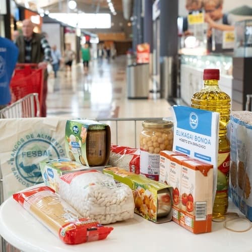 FESBAL y EROSKI ponen en marcha una nueva edición de la Recogida Primavera de Alimentos