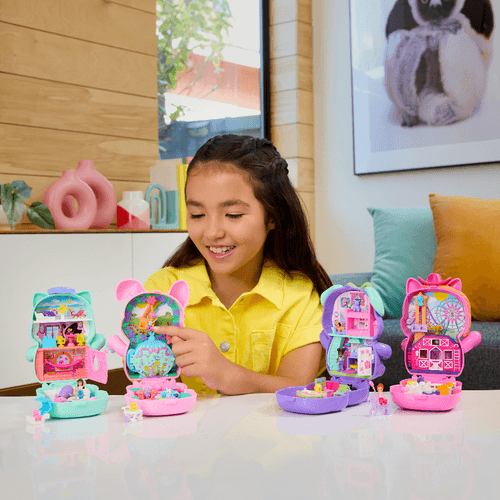 Polly Pocket® lanza una nueva línea de cofres mágicos coleccionables con forma de adorables animales