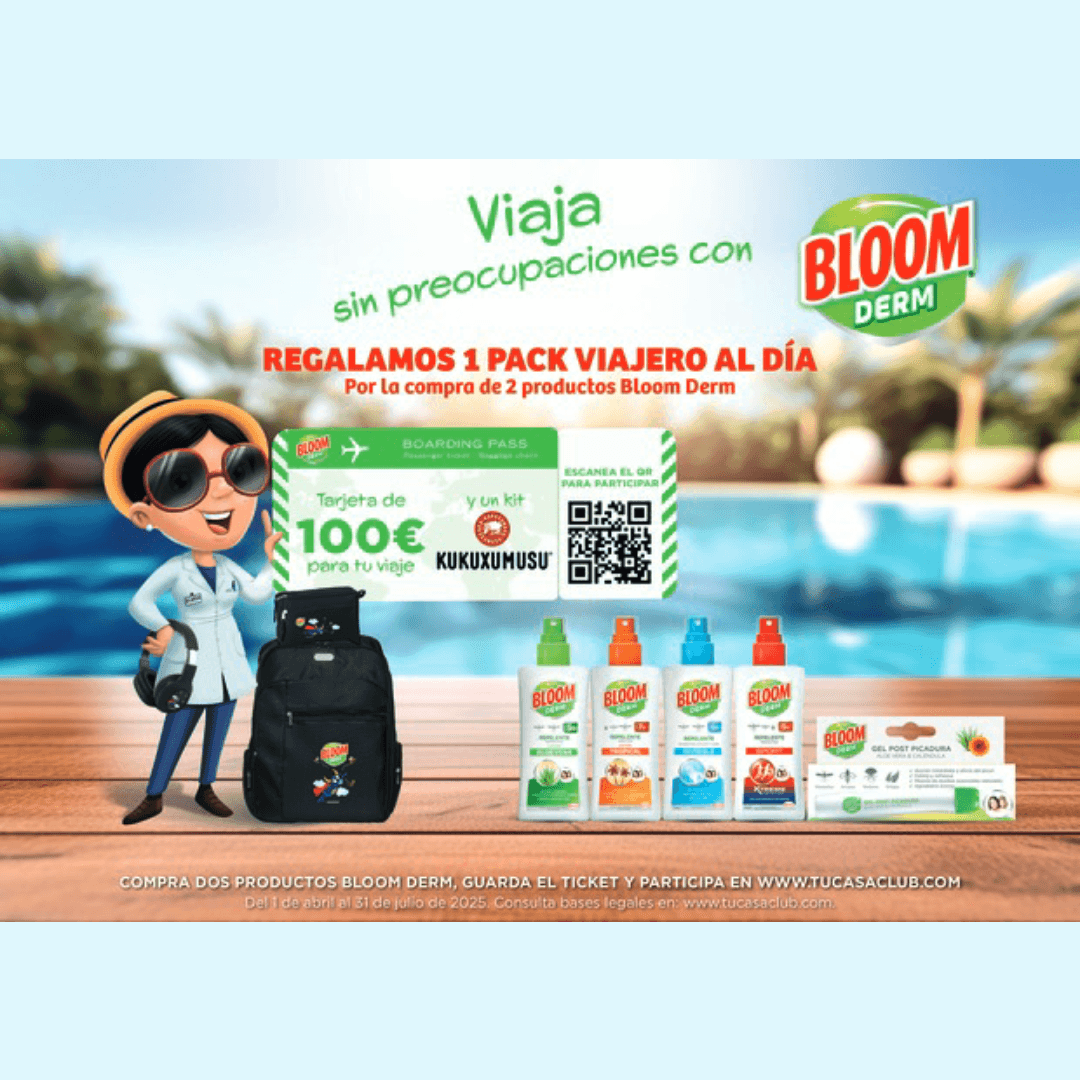 ¡Bloom Derm y Kukuxumusu se unen para que sus consumidores viajen sin preocupaciones este verano!