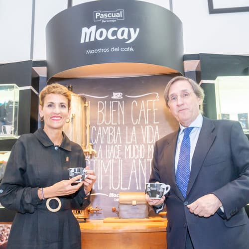 María Chivite conmemora el 25 aniversario del tostadero de Mocay en Navarra