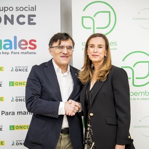 Ecoembes y el Grupo Social ONCE sellan una alianza para impulsar la circularidad inclusiva