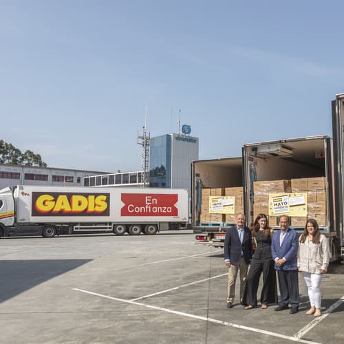 GADIS entrega más de 140.000 kilos de productos a 12 bancos de alimentos
