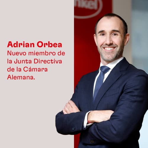 Adrian Orbea, presidente de Henkel Ibérica, se incorpora al Consejo de la Cámara Alemana